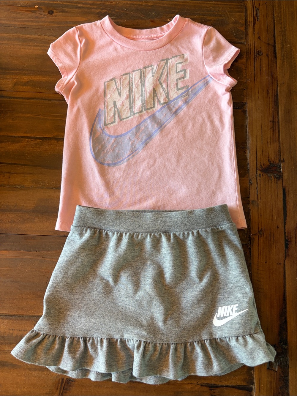 Nike girls skirt set 5